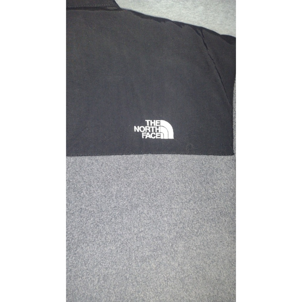 The North Face Denali A193 Black & Gray Fleece Jacket Men's Size LG - Picture 6 of 12